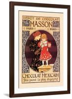 Depot de Chocolat Masson: Chocolat Mexicain-Eugene Grasset-Framed Art Print