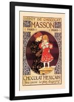 Depot de Chocolat Masson: Chocolat Mexicain-Eugene Grasset-Framed Art Print