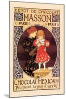 Depot de Chocolat Masson: Chocolat Mexicain-Eugene Grasset-Mounted Art Print