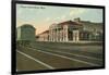 Depot, Green River, Wyoming-null-Framed Art Print