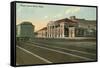 Depot, Green River, Wyoming-null-Framed Stretched Canvas