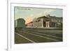 Depot, Green River, Wyoming-null-Framed Art Print