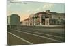 Depot, Green River, Wyoming-null-Mounted Art Print