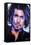 Depp Art 001-Rock Demarco-Framed Stretched Canvas