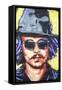 Depp Art 002-Rock Demarco-Framed Stretched Canvas