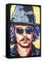 Depp Art 002-Rock Demarco-Framed Stretched Canvas