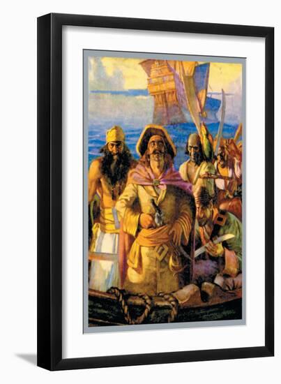 Depraved and Merciless Pirates-William Eaton-Framed Art Print