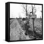 Depression Era Rural America-Science Source-Framed Stretched Canvas