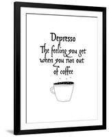 Depresso-Jan Weiss-Framed Art Print