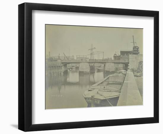 Deptford Creek Bridge, London, 1896-null-Framed Photographic Print