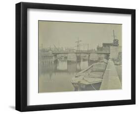 Deptford Creek Bridge, London, 1896-null-Framed Photographic Print