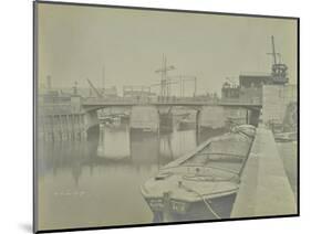 Deptford Creek Bridge, London, 1896-null-Mounted Photographic Print