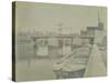 Deptford Creek Bridge, London, 1896-null-Stretched Canvas