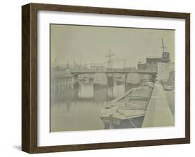 Deptford Creek Bridge, London, 1896-null-Framed Photographic Print