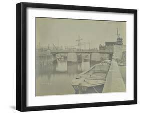 Deptford Creek Bridge, London, 1896-null-Framed Photographic Print