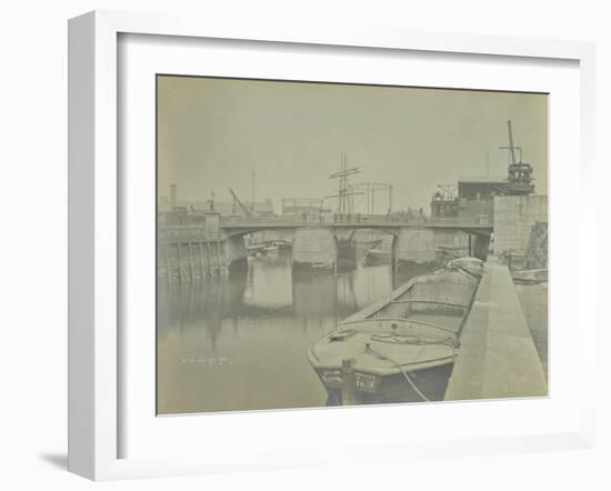 Deptford Creek Bridge, London, 1896-null-Framed Photographic Print