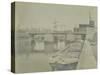 Deptford Creek Bridge, London, 1896-null-Stretched Canvas