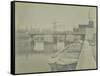 Deptford Creek Bridge, London, 1896-null-Framed Stretched Canvas