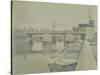 Deptford Creek Bridge, London, 1896-null-Stretched Canvas