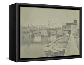 Deptford Creek Bridge, London, 1896-null-Framed Stretched Canvas