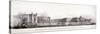 Deptford Pier and the River Thames, Greenwich, London, C1835-null-Stretched Canvas