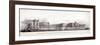 Deptford Pier and the River Thames, Greenwich, London, C1835-null-Framed Giclee Print