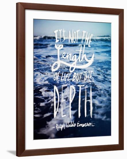 Depth-Leah Flores-Framed Giclee Print