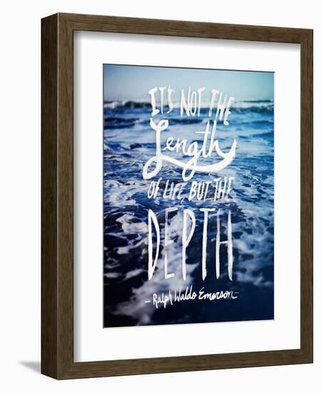 Depth-Leah Flores-Framed Premium Giclee Print