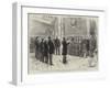 Deputation of the London Trades' Council to the Prince of Wales at Sandringham-Sydney Prior Hall-Framed Giclee Print