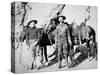 Deputy Sheriff C.H. Farnsworth and Ranger W.K. Foster on Patrol in Arizona, c.1903-null-Stretched Canvas