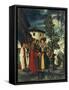 Der Abschied Des Hl, Florian-Albrecht Altdorfer-Framed Stretched Canvas