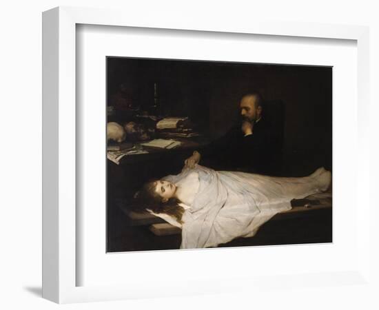 Der Anatom, 1869-Gabriel Von Max-Framed Giclee Print