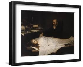 Der Anatom, 1869-Gabriel Von Max-Framed Giclee Print