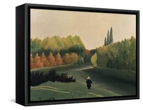 Der Angler, 1909/1910-Henri Rousseau-Framed Stretched Canvas