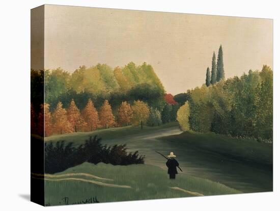 Der Angler, 1909/1910-Henri Rousseau-Stretched Canvas