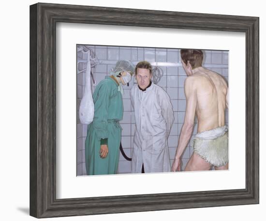 Der Besuch, 2001-Aris Kalaizis-Framed Giclee Print