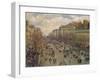 Der Boulevard Montmartre in Paris, 1893-Canaletto-Framed Giclee Print