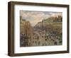 Der Boulevard Montmartre in Paris, 1893-Canaletto-Framed Premium Giclee Print