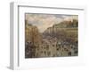 Der Boulevard Montmartre in Paris, 1893-Canaletto-Framed Premium Giclee Print