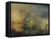 Der Brand Des Parlamentsgebaeudes-J. M. W. Turner-Framed Stretched Canvas