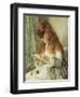 Der Brief-Otto Franz Scholderer-Framed Giclee Print