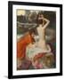 Der Brunnen. 1900-George Spencer Watson-Framed Giclee Print