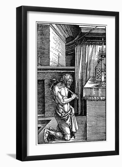 Der Bussende, 1510-Albrecht Durer-Framed Giclee Print