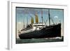 Der Dampfer George Washington, Norddt, Lloyd Bremen-null-Framed Giclee Print