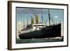 Der Dampfer George Washington, Norddt, Lloyd Bremen-null-Framed Giclee Print