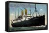 Der Dampfer George Washington, Norddt, Lloyd Bremen-null-Framed Stretched Canvas