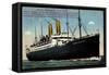 Der Dampfer George Washington, Norddt, Lloyd Bremen-null-Framed Stretched Canvas