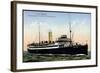 Der Dampfer Ts Kaiser Der Hamburg Amerika Linie-null-Framed Giclee Print