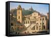 Der Domplatz Von Amalfi, 1859-Leo Von Klenze-Framed Stretched Canvas
