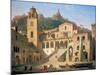 Der Domplatz Von Amalfi, 1859-Leo Von Klenze-Mounted Giclee Print
